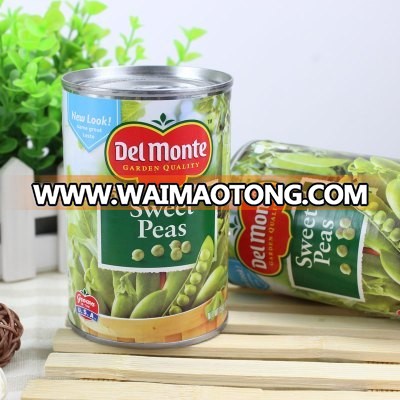 425ml Canned Green Peas in tins vacuum packed best quality